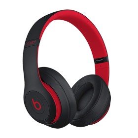 Beats Studio 3 Wireless Bluetooth Headphones (Over Ear) - Defiant Black/Red - Decade Collection. Immerse Yourself in Sound: Prem