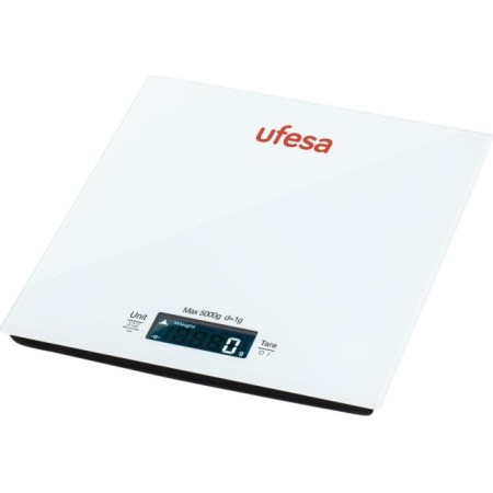 Ufesa BC1100 Tempered Glass Kitchen Scale: Precision with Style. Introducing the Ufesa BC1100 Digital Tempered Glass Kitchen Sca