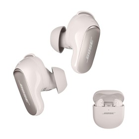 Bose QuietComfort Ultra Earbuds in a stunning white finish, delivering an unparalleled audio experience combined with exceptiona