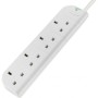 Belkin E-Series 4-Socket Surge Protector (3-Meter Cable) Protect your valuable electronics with the Belkin E-Series 4-Socket Sur