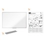 Nobo Essence Steel Magnetic Whiteboard 2400x1200mm