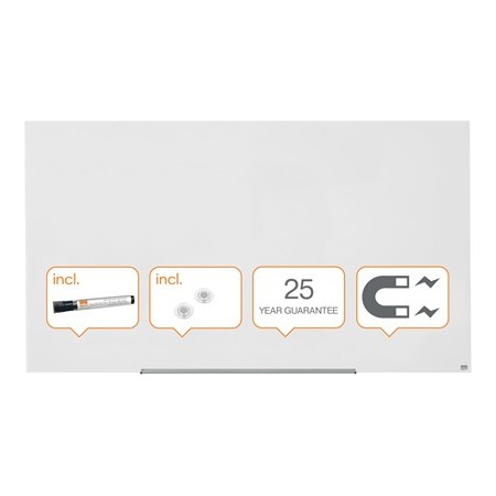 Nobo Impression Pro Glass Magnetic Whiteboard 1900x1000mm