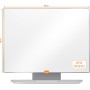 Nobo Classic Steel Magnetic Dry Wipe Whiteboard, 600 x 450 mm