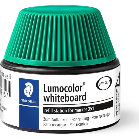 Staedtler Lumocolor 488 51-5 Whiteboard Marker Refill Station - Green