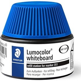 Staedtler Lumocolor 488 51-3 Whiteboard Marker Refill Station - Blue