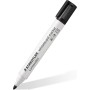 STAEDTLER 351-9 Lumocolor Whiteboard Marker Bullet Tip -Black (Box of 10)