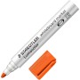 STAEDTLER 351-4 Lumocolor Whiteboard Marker Bullet Tip - Orange (Box of 10)