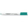 STAEDTLER Lumocolor Compact 341-4 Whiteboard Marker - Green (Pack of 10)