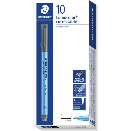 Staedtler Lumocolor 305 F-9 Black Pen