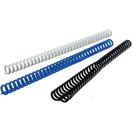 GBC CombBind Binding Combs, 19 mm, 165 Sheet Capacity, A4, 21 Ring, Black, Pack of 100, 4028601