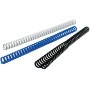 GBC CombBind Binding Combs, 19 mm, 165 Sheet Capacity, A4, 21 Ring, Black, Pack of 100, 4028601