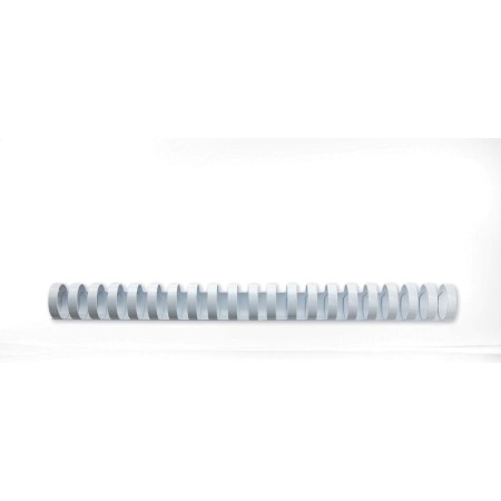 GBC CombBind Binding Combs, 25 mm, 225 Sheet Capacity, A4, 21 Ring, White, Pack of 50, 4028202