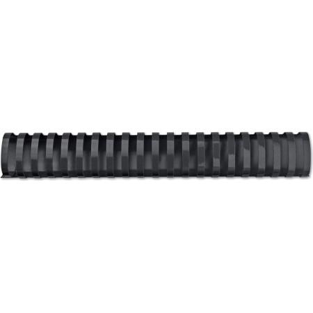 GBC CombBind Binding Combs, 38 mm, 330 Sheet Capacity, A4, 21 Ring, Black, Pack of 50, 4028185