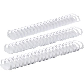 GBC Binding Combs Plastic 21 Ring 450 Sheets A4 51mm White Ref 4028207 [Pack of 50]