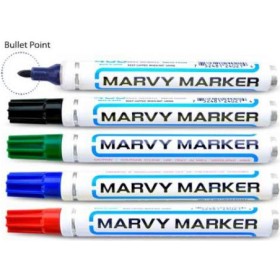 Uchida Marvy Permanent Marker Bullet 400 Blue. Elevate your marking experience with the Uchida Marvy Permanent Marker Bullet 400