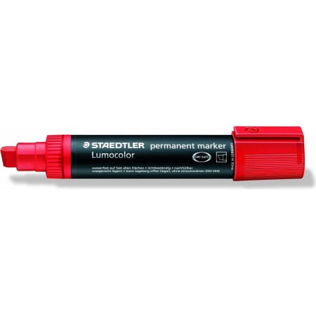 Staedtler Lumocolor Permanent Marker Pen Extra Large Tip Red