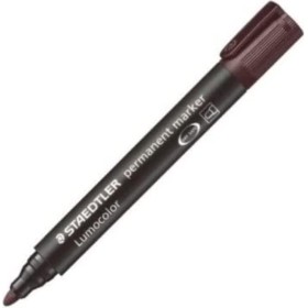 Staedtler LumoColor 352-7 Permanent Marker Bullet Tip Brown