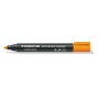 STAEDTLER 352-4 Lumocolor permanent marker, refillable, Orange