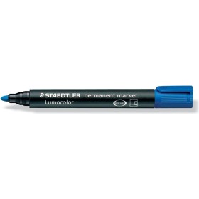 STAEDTLER 352-3 Lumocolor permanent marker, refillable, Blue