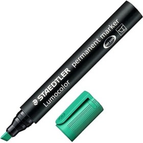 Staedtler Lumocolor Permanent Marker 350-5 Chisel Tip Green