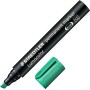 Staedtler Lumocolor Marker 350-5 Chisel Tip Green