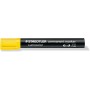 Staedtler Lumocolor Permanent Marker 350-1 Chisel Tip Yellow