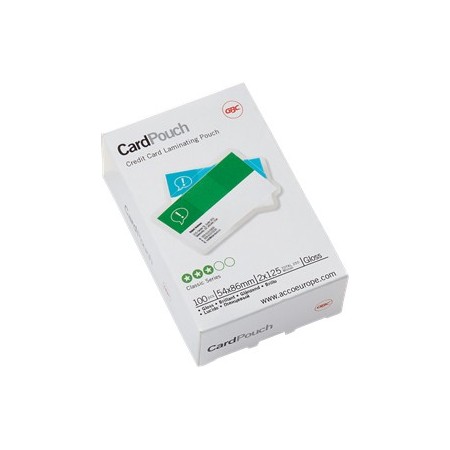 Gbc Lamination Pouch GBC 54x86mm 125 Micron (3740300) (100 Pack)