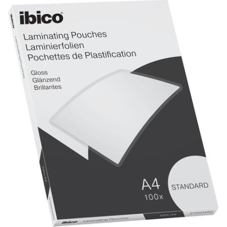 Ibico Basics Laminating Pouches A4 Standard 627310 [Pack 100]