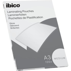 Ibico Basics Laminating Pouches A3 Medium 627312 [Pack 100] Protect and preserve your important documents and prints with Ibico 
