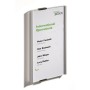 Durable 4804-23 Info Sign Outside Door Plate 149X297 MM Silver