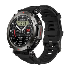 Amazfit Smart Watch T-Rex Ultra - Abyss Black. Explore the rugged and versatile Amazfit T-Rex Ultra smartwatch, designed to acco