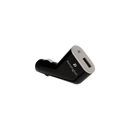 Kensington Auto Power Adapter with USB - Black