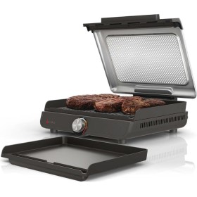 Ninja Sizzle Indoor Grill & Flat Plate GR101EU. Discover the joy of sizzling meals right in your kitchen with the Ninja Sizzle L