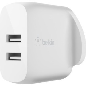 Belkin WCB002MYWH mobile device charger Universal White AC Indoor