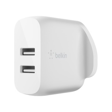 Belkin WCB002MYWH Dual USB-A Charger