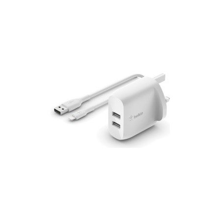 Belkin WCD001MY1MWH mobile device charger Universal White AC