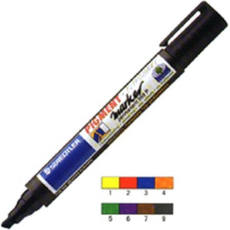 Staedtler Pigment Marker 353P-1 Chisel Tip Yellow