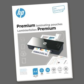 HP Premium Laminating Pouches, A4 pre-punched, 125 Micron