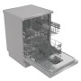 Hisense HS642E90X13 place settings Dishwasher Silver Inox