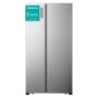 Hisense RS677N4BIE side-by-side refrigerator Freestanding 519L E Grey