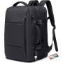 BANGE 35L Travel Backpack Weekender Expandable Carry-On Waterproof 17.