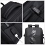 BANGE 35L Travel Backpack Weekender Expandable Carry-On Waterproof 17.