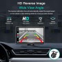 Madoec Portable 9" Wireless Apple Carplay & Android Auto 4K Dash Cam 1080p Backup Camera