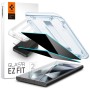 Spigen GLAS.tR ez Fit Samsung Galaxy S24 Ultra Privacy [2 PACK]