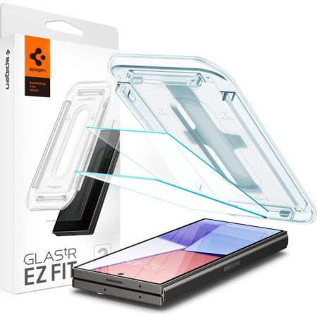 Spigen GLAS.tR ez Fit Samsung Galaxy Z Fold 6 Clear [2 PACK]