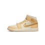 Jordan 1 Mid SE Pale Vanilla Metallic Gold (Women's)