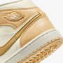 Jordan 1 Mid SE Pale Vanilla Metallic Gold (Women's)