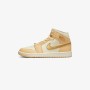 Jordan 1 Mid SE Pale Vanilla Metallic Gold (Women's)