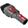 Dyson Combination tool wide nozzle and brush, for quick switching between cleaning and dusting tasks including Crevice tool