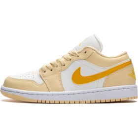 Jordan 1 Low Sail Yellow Ochre (Women's)